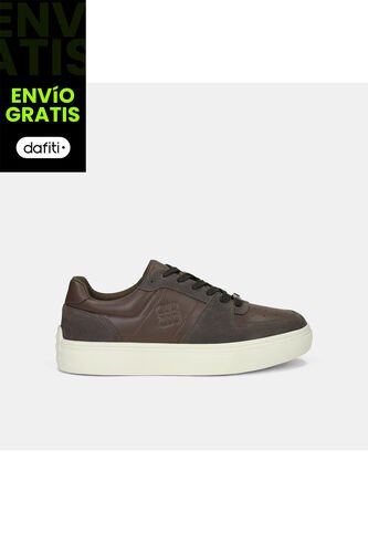 Tenis Para Hombre Bata Red Label Café Oscuro Oliver BATA RED LABEL