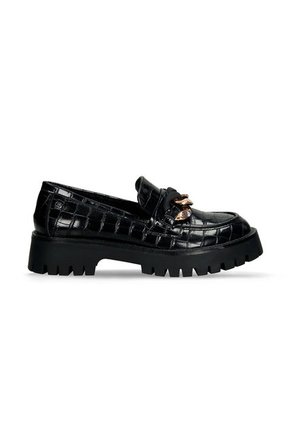 Mocasines Para Mujer Bata Red Label Negro Ibsen Fatima