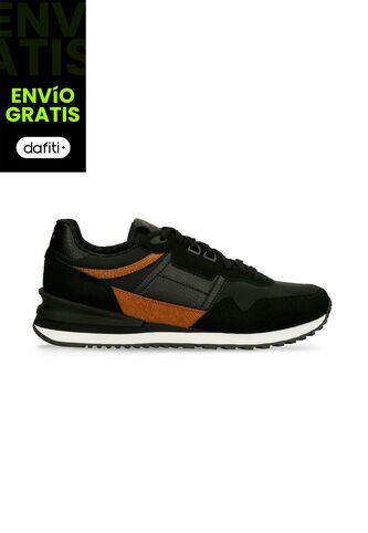 Tenis Para Hombre Bata Red Label Negro Lennon Cor BATA RED LABEL
