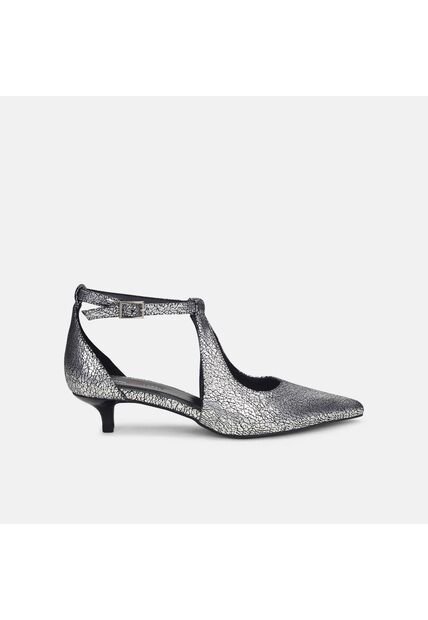 Tacones Para Mujer Bata Red Label Negro Peony