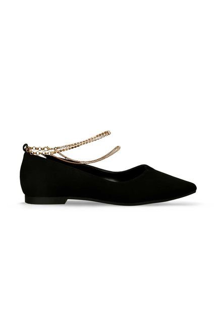 Baletas Negro Bata Red Label Furit Mujer