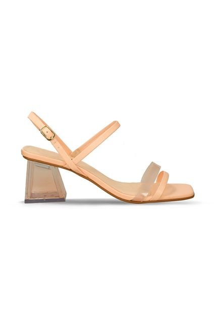 Sandalias Nude Bata Red Label Freya Mujer