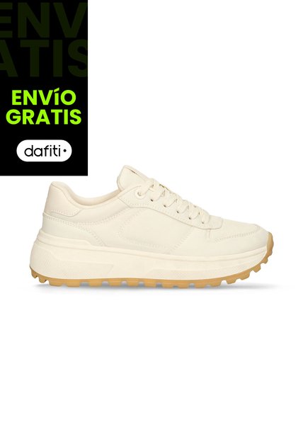 Tenis Para Mujer Bata Red Label Beige Ice Utopy