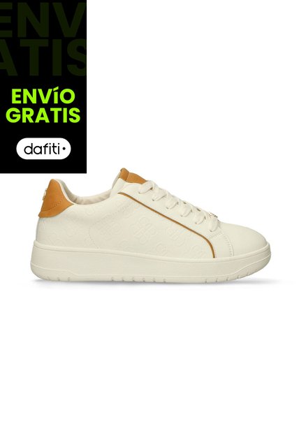 Tenis Para  Mujer Bata Red Label Beige  Hilaria