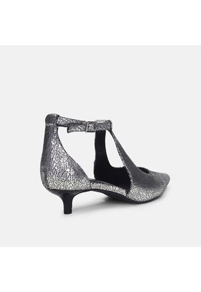 Tacones Para Mujer Bata Red Label Negro Peony