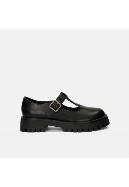 Mocasines Para Mujer Bata Red Label Negro Kanda Carry