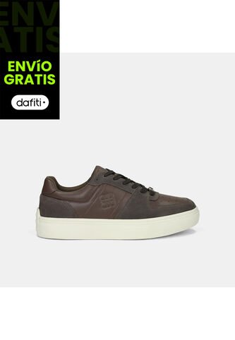 Tenis Para Hombre Bata Red Label Café Oscuro Oliver BATA RED LABEL