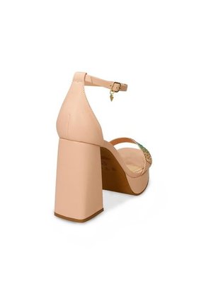 Sandalias Para Mujer Bata Red Label Nude Henila