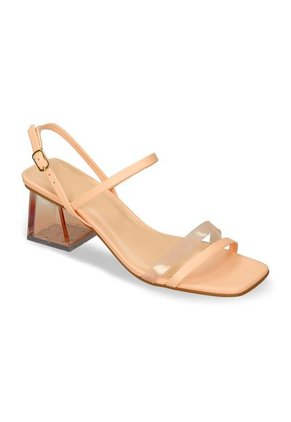 Sandalias Nude Bata Red Label Freya Mujer