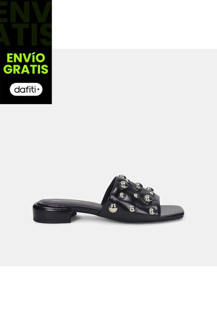 Sandalias Para Mujer Bata Red Label Negro Sunflower
