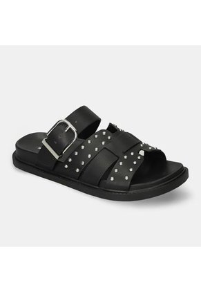 Sandalias Para Mujer Bata Red Label Negro Kloe Blake