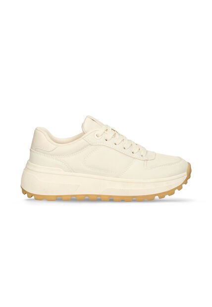 Tenis Para Mujer Bata Red Label Beige Ice Utopy