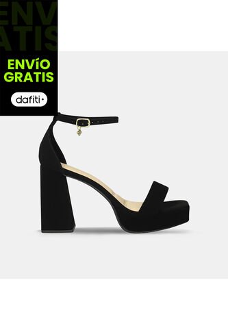 Sandalias Para Mujer Bata Red Label Negro Jin Dance BATA RED LABEL