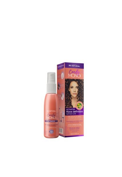 Spray Activador De Rizos Be Natural Curly Monoi 100ml