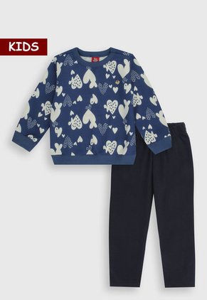 Conjunto Azul-Blanco Bee Loop