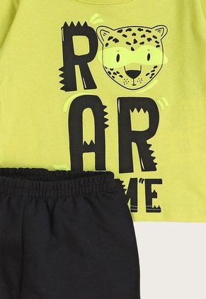 Conjunto Amarillo Neón-Negro Bee Loop