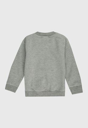Sudadera Gris-Rosa Bee Loop