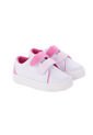TENIS VELCRO BLANCO - FUCSIA   BEEP IN ELA de Beep In