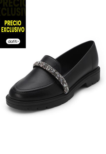 Mocasín Chunky Negro-Tornasol Beira Rio