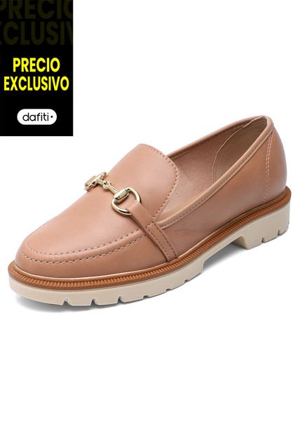 Mocasín Rosa-Beige Beira Rio