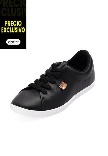 Tenis Lifestyle Negro Beira Rio