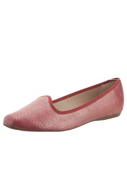 Baleta Slippers Beira Rio Rojo