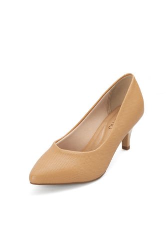 Price Shoes Tacon Cerrado Mujer 0224076-1301CAMEL Beira Rio