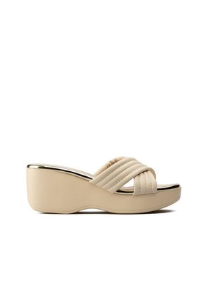 Plataforma Para Mujer Beira Rio 228455-304CREMA