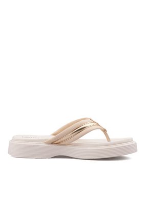 Sandalia Playera Para Mujer Beira Rio 0228537-102CREMA