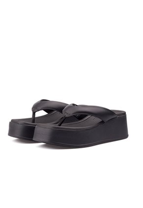 Plataforma Para Mujer Estilo Bloque Beira Rio 0228530-100NEGRO