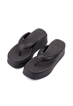 Plataforma Para Mujer Estilo Bloque Beira Rio 0228530-100NEGRO
