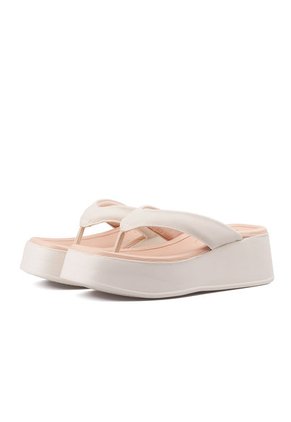 Plataforma Para Mujer Estilo Bloque Beira Rio 0228530-100BLANCO