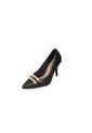 Tacon Stiletto Alto Negro Napa Beira Rio de Beira Rio