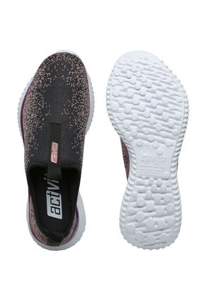 Tenis Negro-Rosa-Blanco Beira Rio