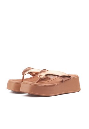 Plataforma Para Mujer Beira Rio 0228530-100OROROSA