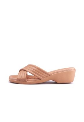 Sandalia Para Mujer Con Altura Beira Rio 0228527-101NUDE