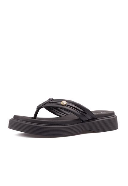 Sandalia Playera Para Mujer Beira Rio 0228537-102NEGRO