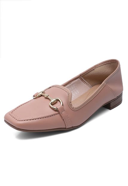 Zapato Casual Nude-Dorado Beira Rio