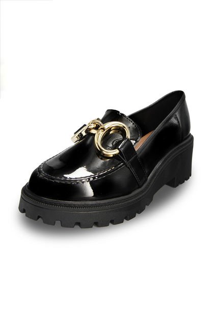 Mocasin Negro Beira Rio