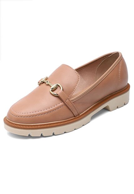 Mocasín Rosa-Beige Beira Rio