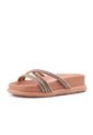 Sandalia Plana Line Nude-Cristal Beira Rio de Beira Rio