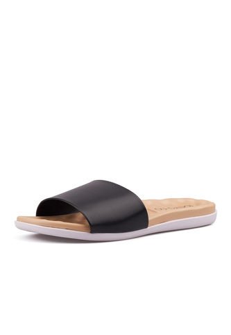 Sandalia Plana Negro Turim Beira Rio Beira Rio