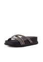 Sandalia Plana Line Negro-Cristal Beira Rio de Beira Rio