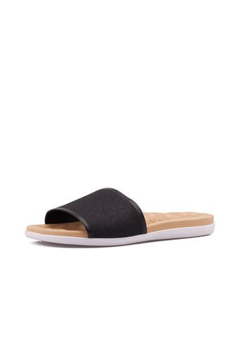 Sandalia Plana Negro Gliter Beira Rio Beira Rio