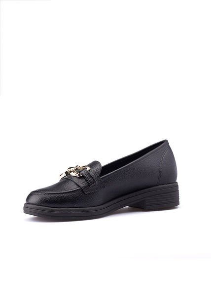 Mocasin Negro Beira Rio