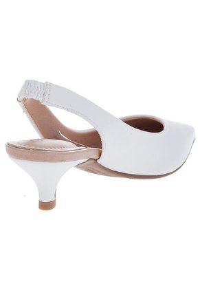 Tacón Medio Blanco Beira Rio