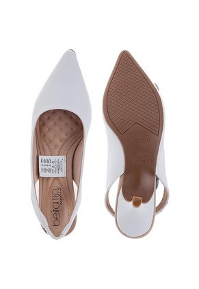 Tacón Medio Blanco Beira Rio