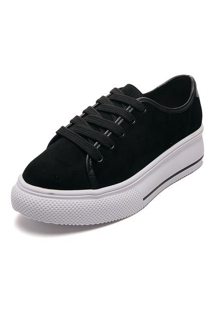 Tenis Negro-Blanco Beira Rio