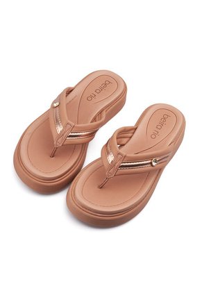 SANDALIAS MUJER ORO ROSA BEIRA RIO