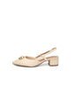 Tacon Bajo Cuadrado Slingback Ostra Beira Rio de Beira Rio